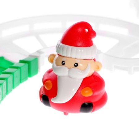 The railway "New Year's adventure", with figures, 125 parts-6