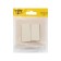 Silent Matt Matte Glass, 10 a, 2 cl., Hidden, glass, beige