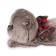 Soft toy-podushka "cat", gray color, 40 cm