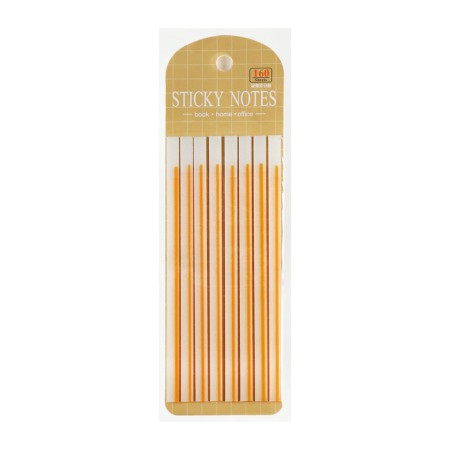 Block-filling with a sticky edge plastic 20l x 8 pieces, beige strip, 140mm x 6mm Calligra-2