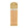 Block-filling with a sticky edge plastic 20l x 8 pieces, beige strip, 140mm x 6mm Calligra