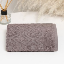 Полотенце махровое 50х80+/-2см, Ritmica, капучино, 420г/м, хлопок 100%