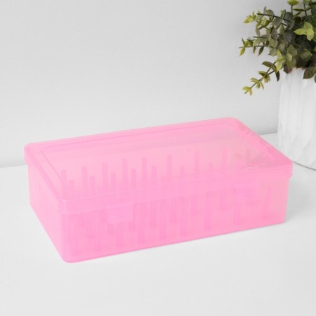 Organizer for storing threads, 42 departments, 23.5 × 13.5 × 6.5 cm, color mix-5