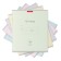 A notebook of 18 sheets in the Erichkrause Light line "Classic", cover coated cardboard, block offlet, mix