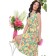 Female dress "Take everything from the summer", size 52