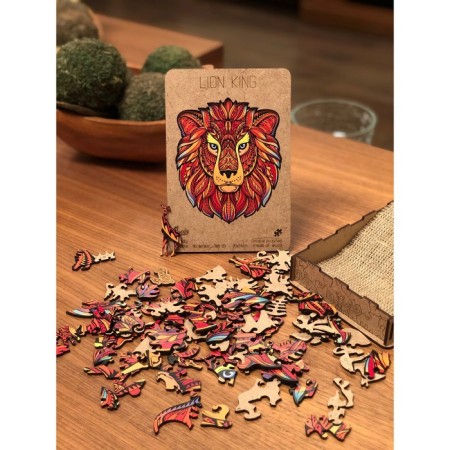 Figure puzzle "King Leo", size S-2