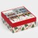 Box the national team "New Year's city", 17 x 17 x 7 cm, New Year