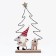 Decor with backlight "Christmas tree" 20 × 6 × 20.5 cm