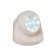Wall lamp, rotating, with a motion sensor, from batteries 3*aaa, 9 LED, 6500K