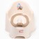 Children's anti -slip “comfort” pot with a lid, a removable bowl, cream color