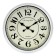 Wall clock, series: interior, "carat", d-51 cm