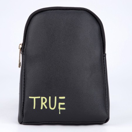 Youth bag over the shoulder True, the color is black-4