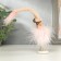 Souvenir Polystone "Angel-Low in the pink downy skirt" MIX 22x4x5 cm