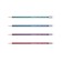 Chernographic pencil with Erichkrause "Sonata", HB, Grifel D = 2.2 mm, wood, three -sided in a tube, mix