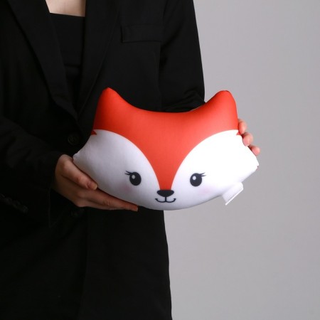 Antistress Pillow "Fox", orange-4