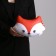 Antistress Pillow "Fox", orange