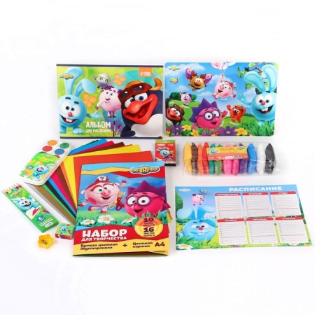Gift set, 9 items, Smeshariki-1