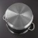 Magistro Grande stainless steel pan, 8.9 liters, with a lid, capsule, induction