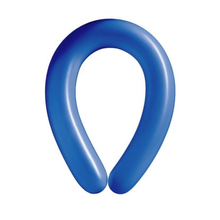 Latex Twisting ball 350 ", standard, set 100 pcs., Blue color