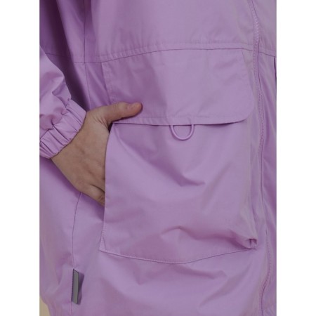 Windbreaker for girls, height 128 cm, pink color-7