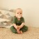 Children's pants Minaku, Khaki color, height 80-86 cm