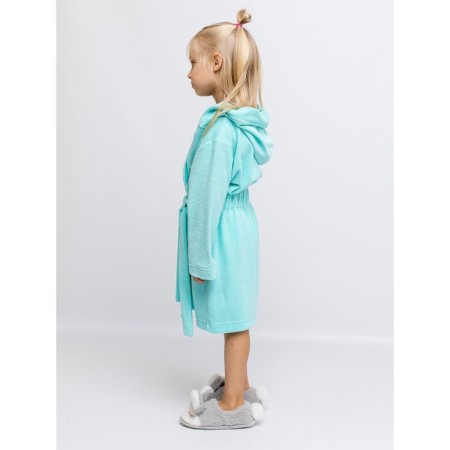 Baby robe, height 104 cm, mint color-1