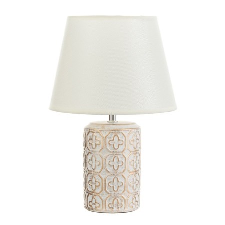 August table lamp E14 40W white-gold 22x22x34 cm Risalux-5