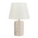 August table lamp E14 40W white-gold 22x22x34 cm Risalux