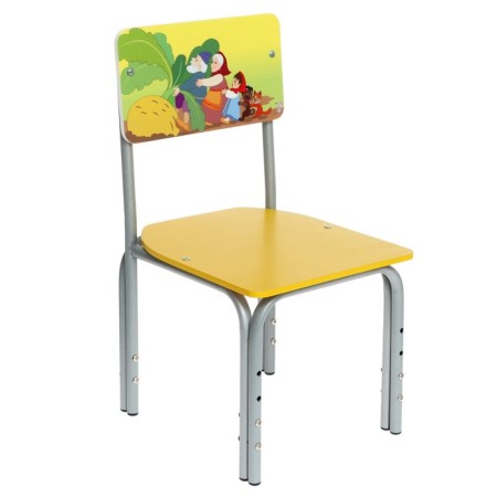 Chuel -adjustable stool "Kuzya Tale Turnip", straight back-3