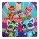Puzzle "Raccoon. On stage ", 64 elements