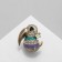 Broach "Bird" unusual, color in gold