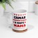 Sublimation mug "The most charming mother in the world", with application