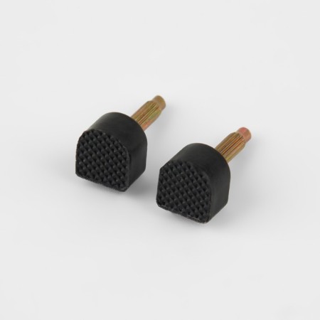 Heels for heels, 9 × 10 × 6 mm, 2 pcs, black color-2
