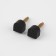 Heels for heels, 9 × 10 × 6 mm, 2 pcs, black color