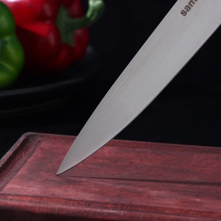 Kitchen knife samura bamboo, blade 20 cm, universal-2