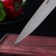 Kitchen knife samura bamboo, blade 20 cm, universal