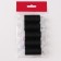 Set of threads 40LS, 200 m, 5 pcs, black color