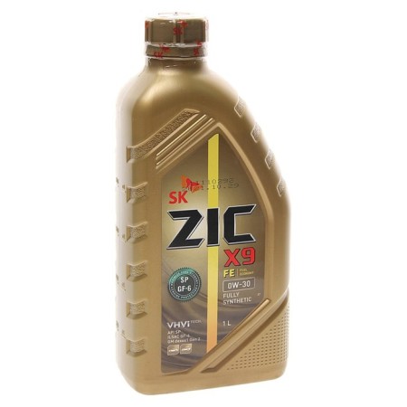Motor oil zic X9 Fe 0W30, API SP ILSAC, synthetic, 1 liter