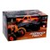 Radio -controlled jeep "Pickup", 1:18, works from batteries, color orange color