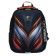 School backpack 38 x 30 x 16 cm, ergonomic back, Stavia "BiSport", gray