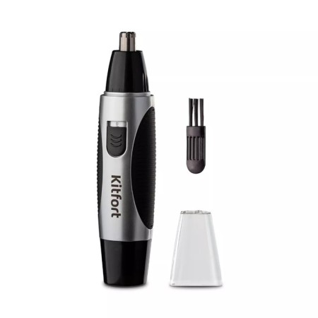 Trimmer for the nose KitFort KT-3107, 1HAA (not in the kit), black-silver