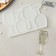 Silicone Mold for candy and chocolate "glasses", 9 cm, color transparent color