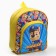 The backpack of the textile is a pocket 25*24*9cm, a puppy patrol