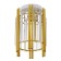 Lamp 91293/1 E27 40W White-gold champagne 18x18x24 cm Bayerlux