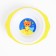 A set of children's dishes "Bear Prince", a plate on the suction cup 250ml, fork, spoon