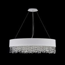 Suspension lamp Maytoni Mod600pl-09W, 9HE14, 60W, 72x27x91 cm, white color