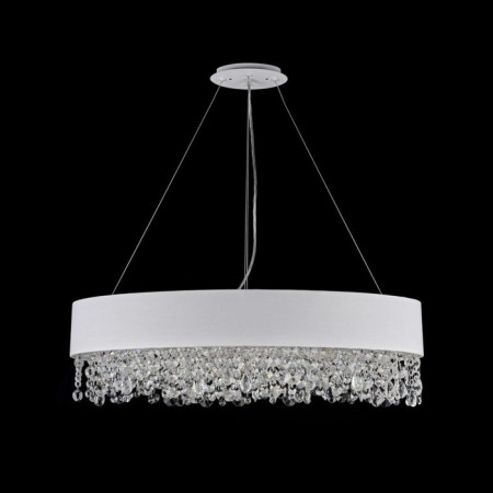 Suspension lamp Maytoni Mod600pl-09W, 9HE14, 60W, 72x27x91 cm, white color