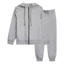 Спортивный костюм для мальчика, рост 176 см, цвет серый