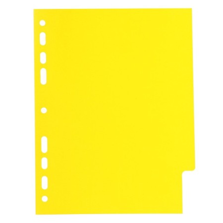 Set of dividers of sheets A5 Office 2000, 5 sheets without indexation, color, plastic 120 μm-4