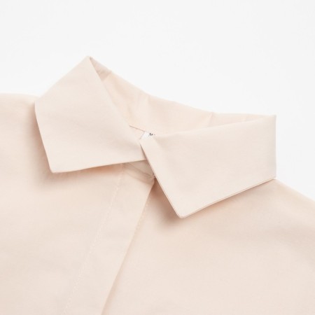 Women's shirt Minaku: Casual Collection Milk color, river 48-9